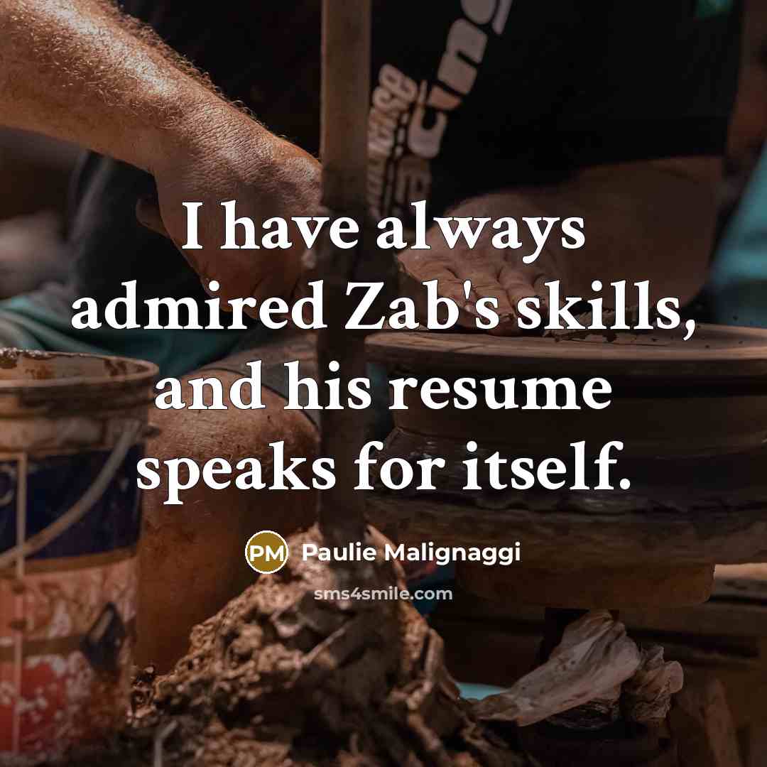 “I have always admired Zab's skills, and his resume speaks…” quote by Paulie Malignaggi
