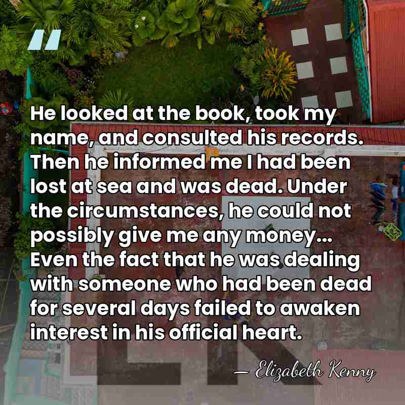 He looked at the book, took my name, and consulted his records.&hellip; - Elizabeth Kenny