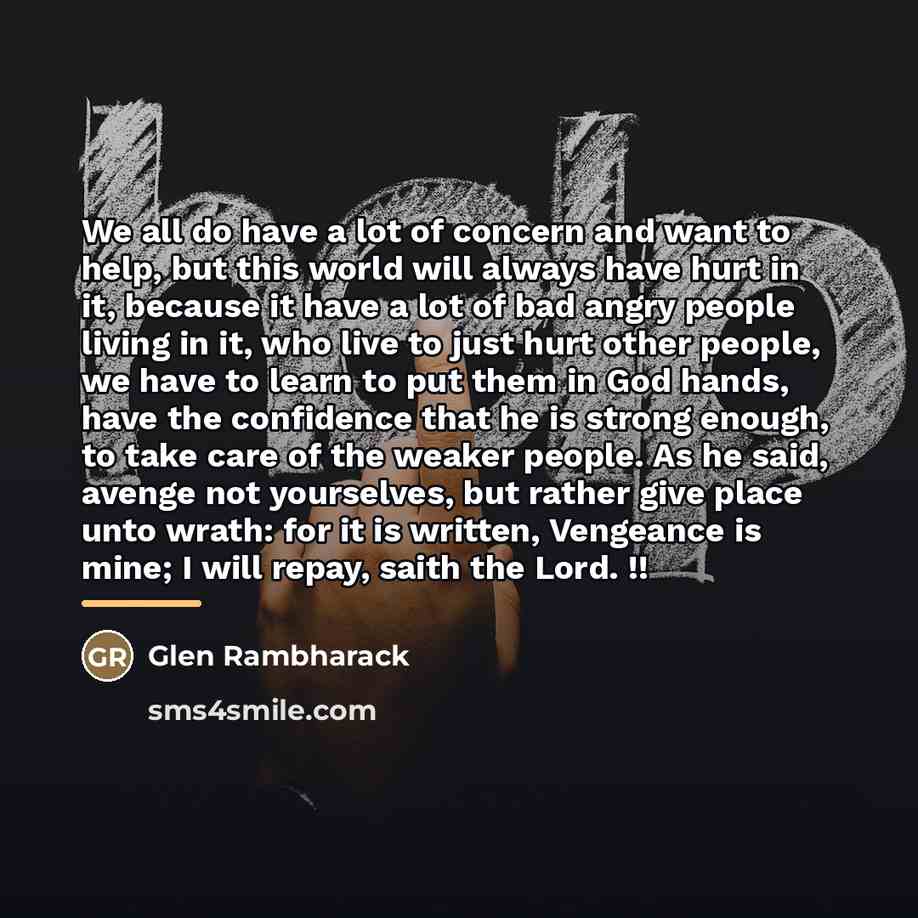 “We all do have a lot of concern and want…” quote by Glen Rambharack