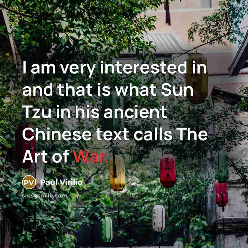 “I am very interested in and that is what Sun…” quote by Paul Virilio