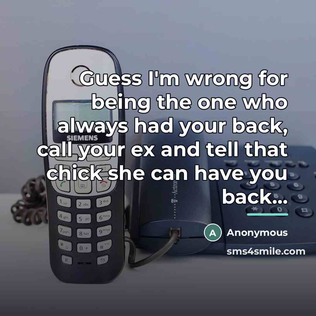 “Guess I'm wrong for being the one who always had…” quote by Anonymous