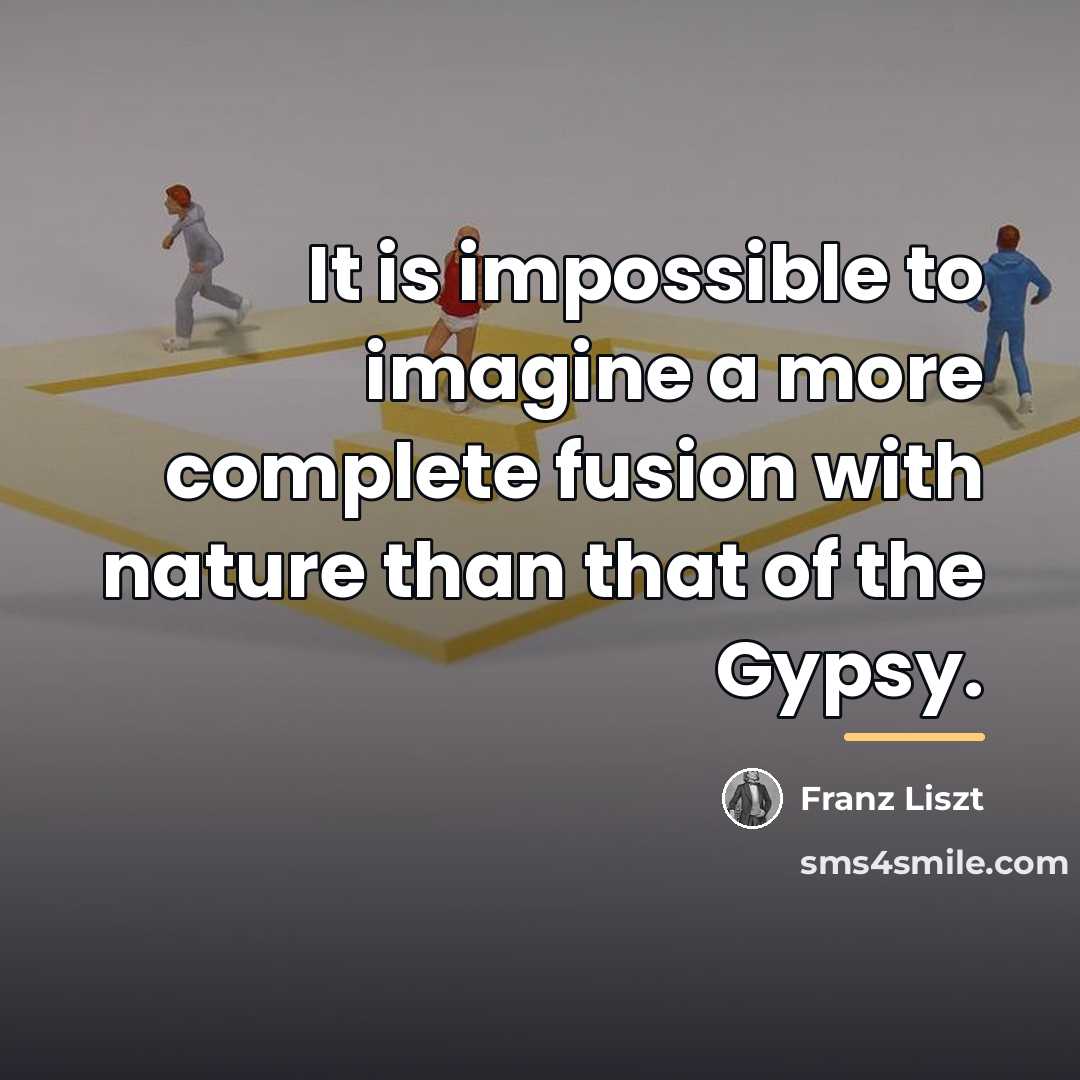 “It is impossible to imagine a more complete fusion with…” quote by Franz Liszt