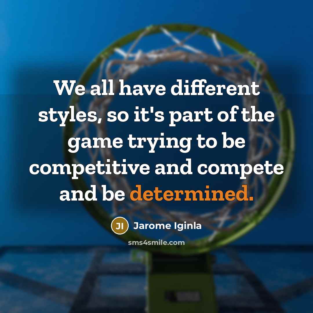 “We all have different styles, so it's part of the…” quote by Jarome Iginla