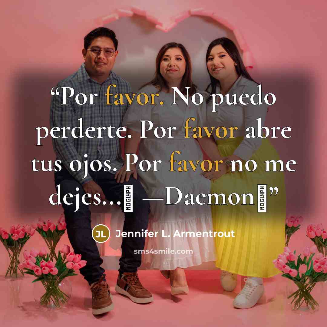 “Por favor. No puedo perderte. Por favor abre tus ojos. Por favor no me dejes...♥ —Daemon♥” quote by Jennifer L. Armentrout
