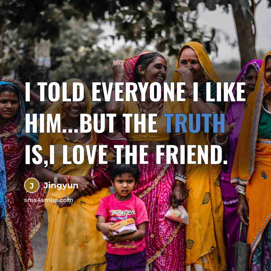 “I told everyone I like him...but the truth is,I love…” quote by Jingyun