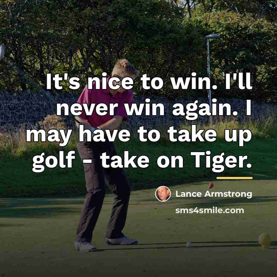 “It's nice to win. I'll never win again. I may…” quote by Lance Armstrong