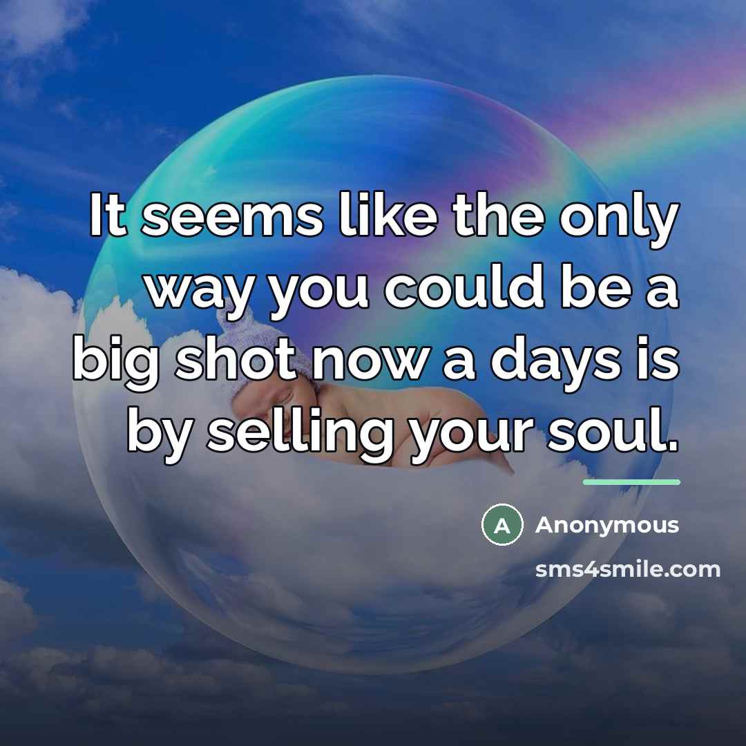 “It seems like the only way you could be a…” quote by Anonymous