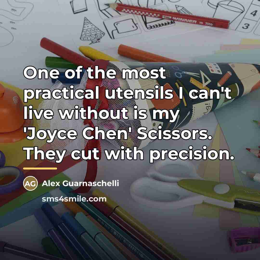“One of the most practical utensils I can't live without…” quote by Alex Guarnaschelli