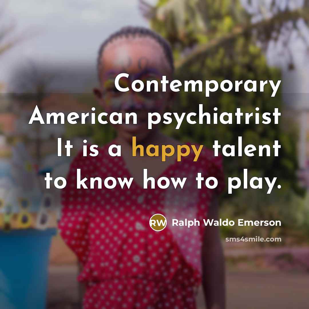 “Contemporary American psychiatrist It is a happy talent to know…” quote by Ralph Waldo Emerson