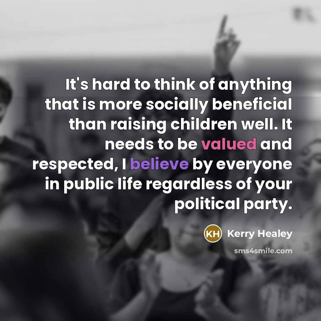 “It's hard to think of anything that is more socially…” quote by Kerry Healey