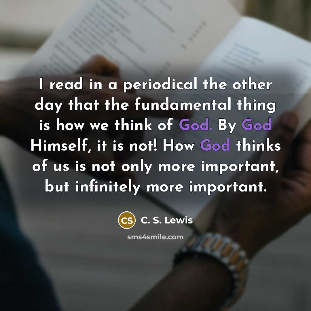 “I read in a periodical the other day that the…” quote by C. S. Lewis