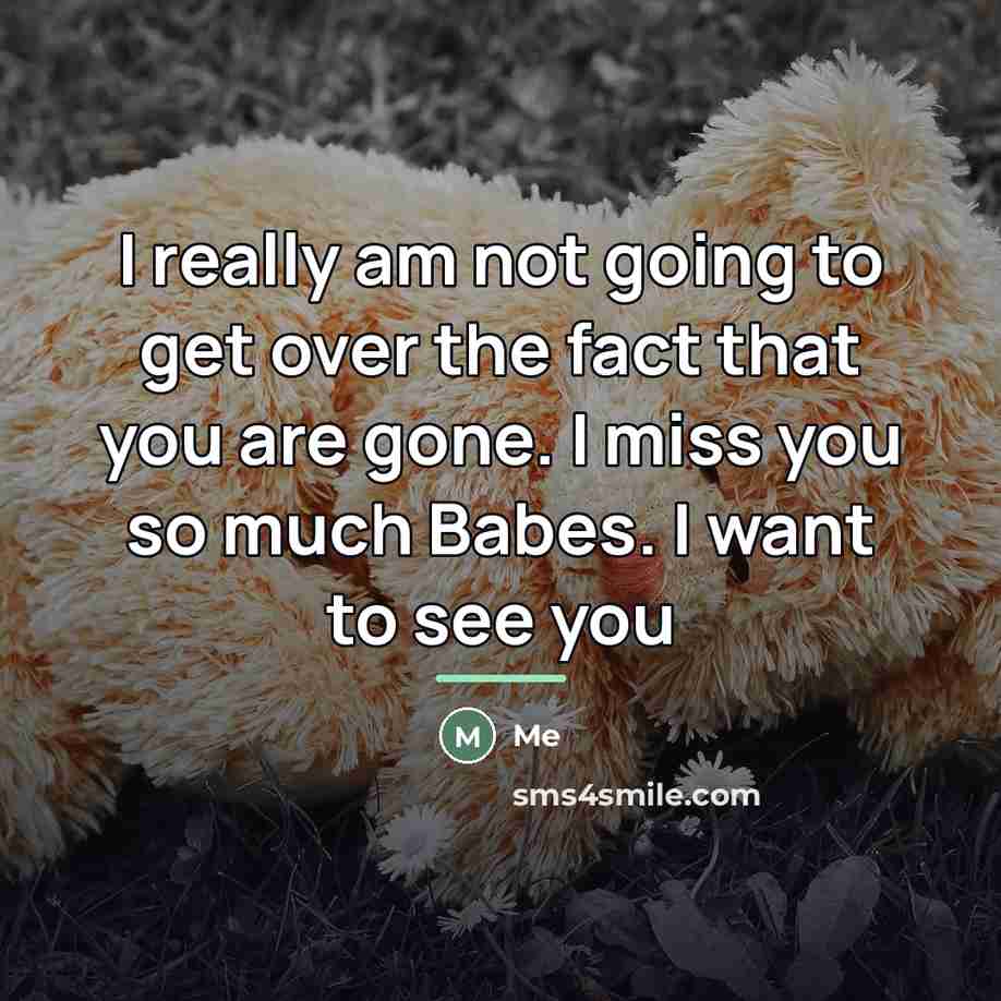 “I really am not going to get over the fact…” quote by Me