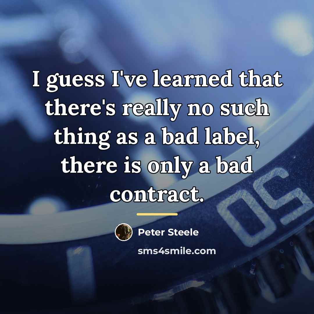“I guess I've learned that there's really no such thing…” quote by Peter Steele