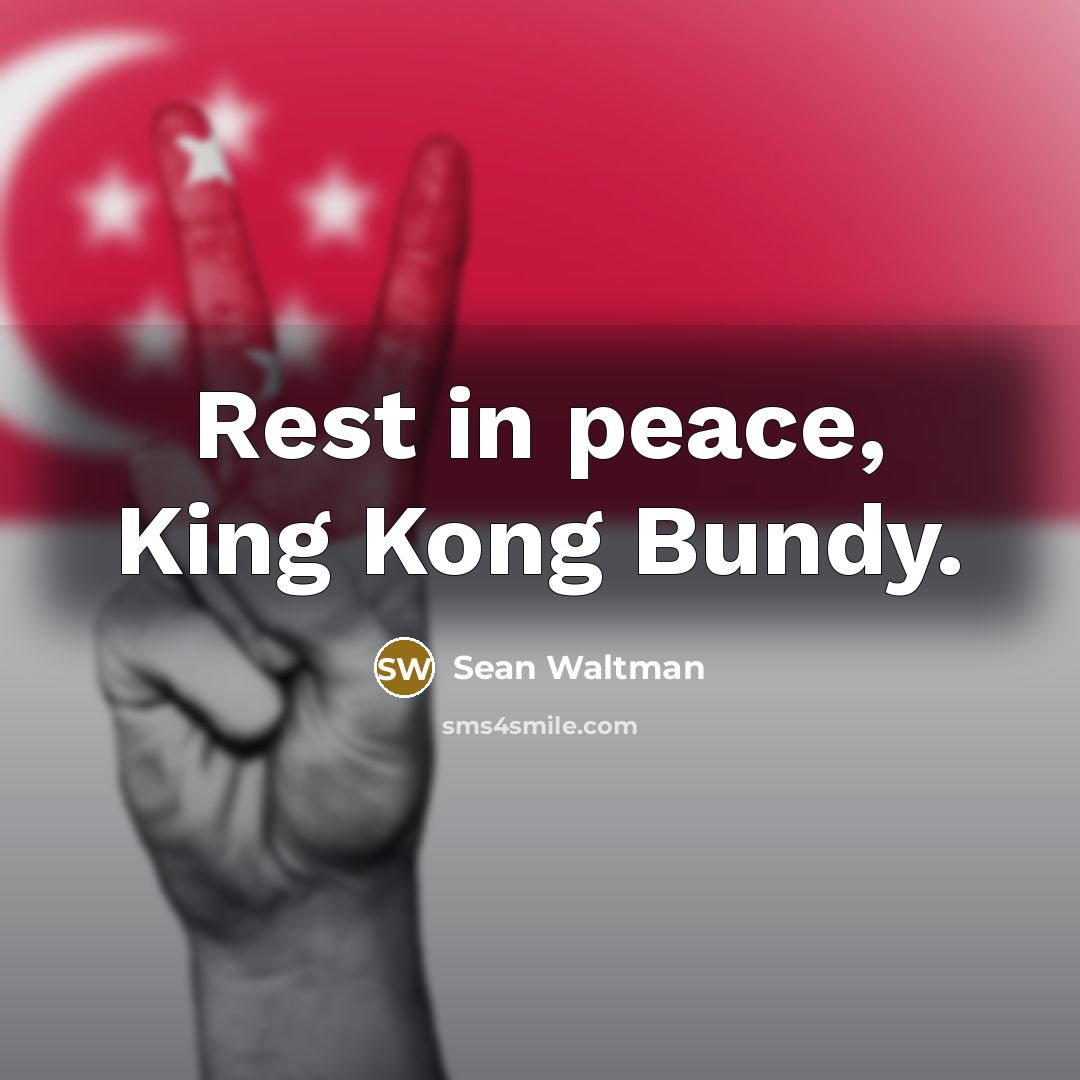 “Rest in peace, King Kong Bundy.…” quote by Sean Waltman