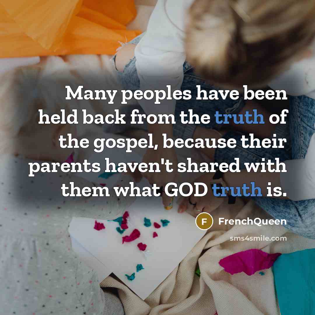 “Many peoples have been held back from the truth of…” quote by Frenchqueen