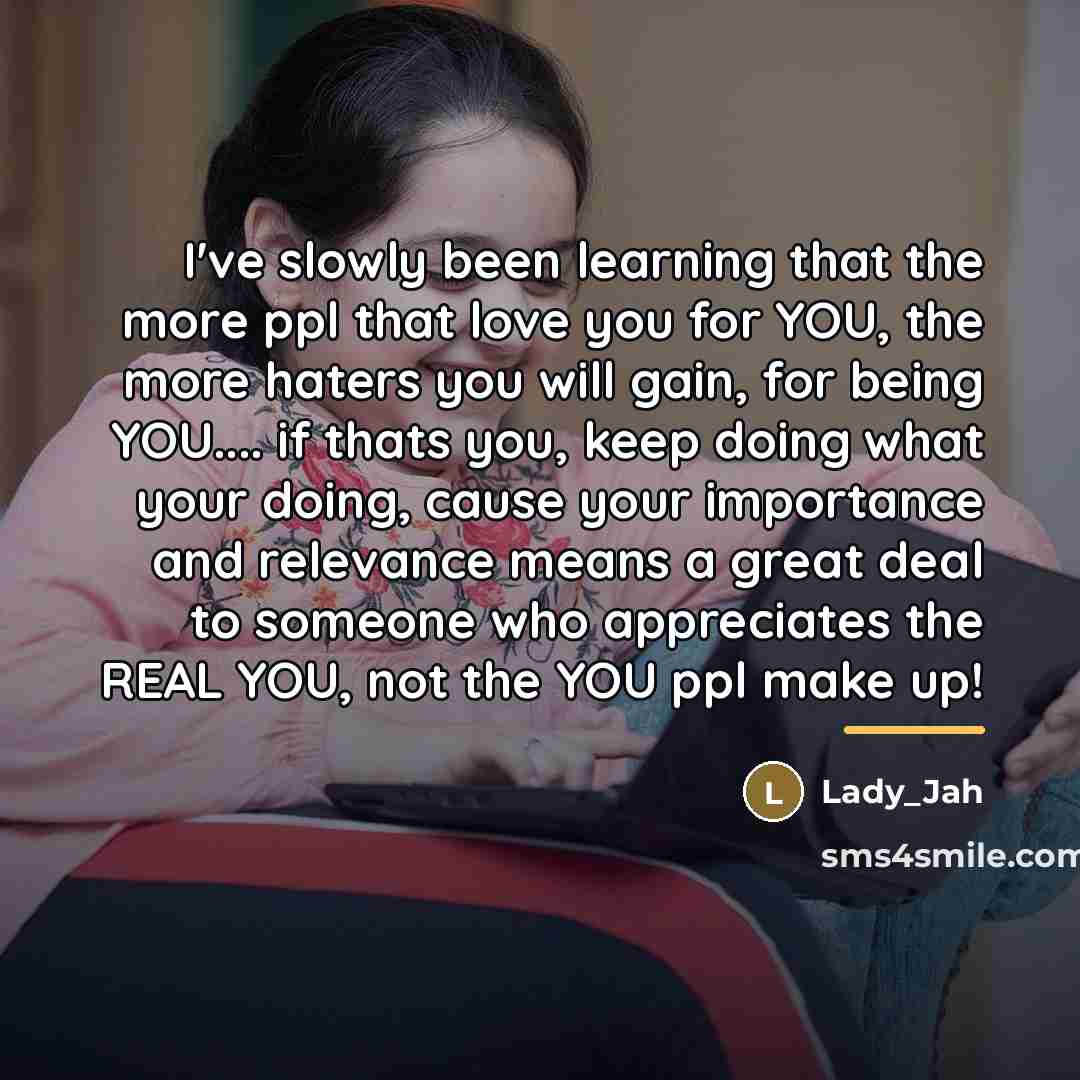 “I've slowly been learning that the more ppl that love…” quote by Lady_Jah
