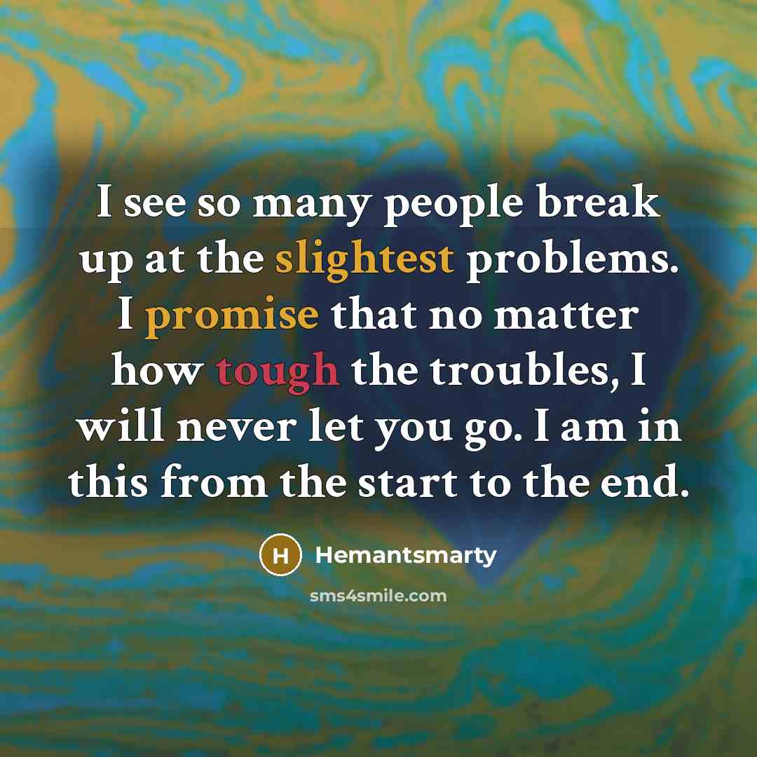 “I see so many people break up at the slightest…” quote by Hemantsmarty