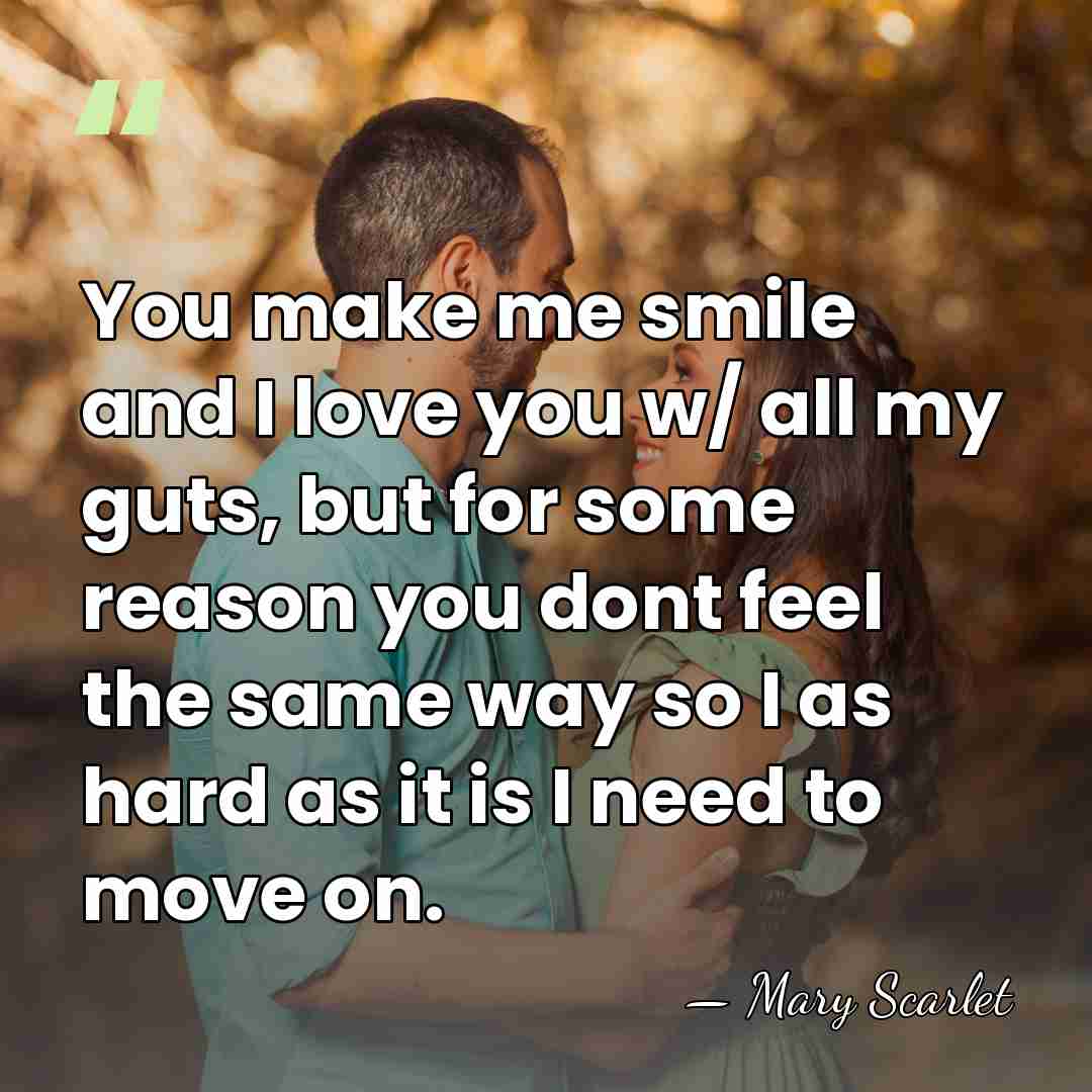 You make me smile and I love you w/ all my guts,&hellip; - Mary Scarlet