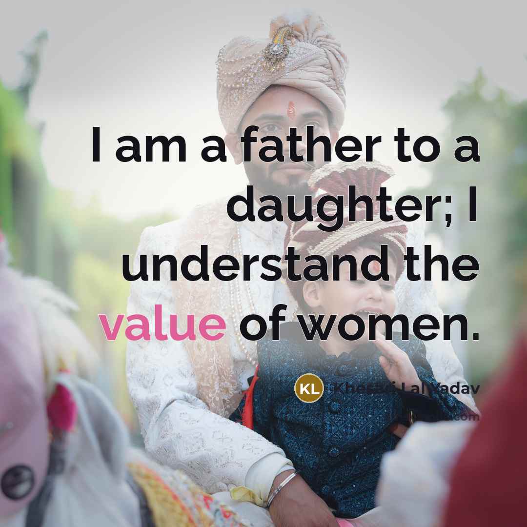 “I am a father to a daughter; I understand the…” quote by Khesari Lal Yadav