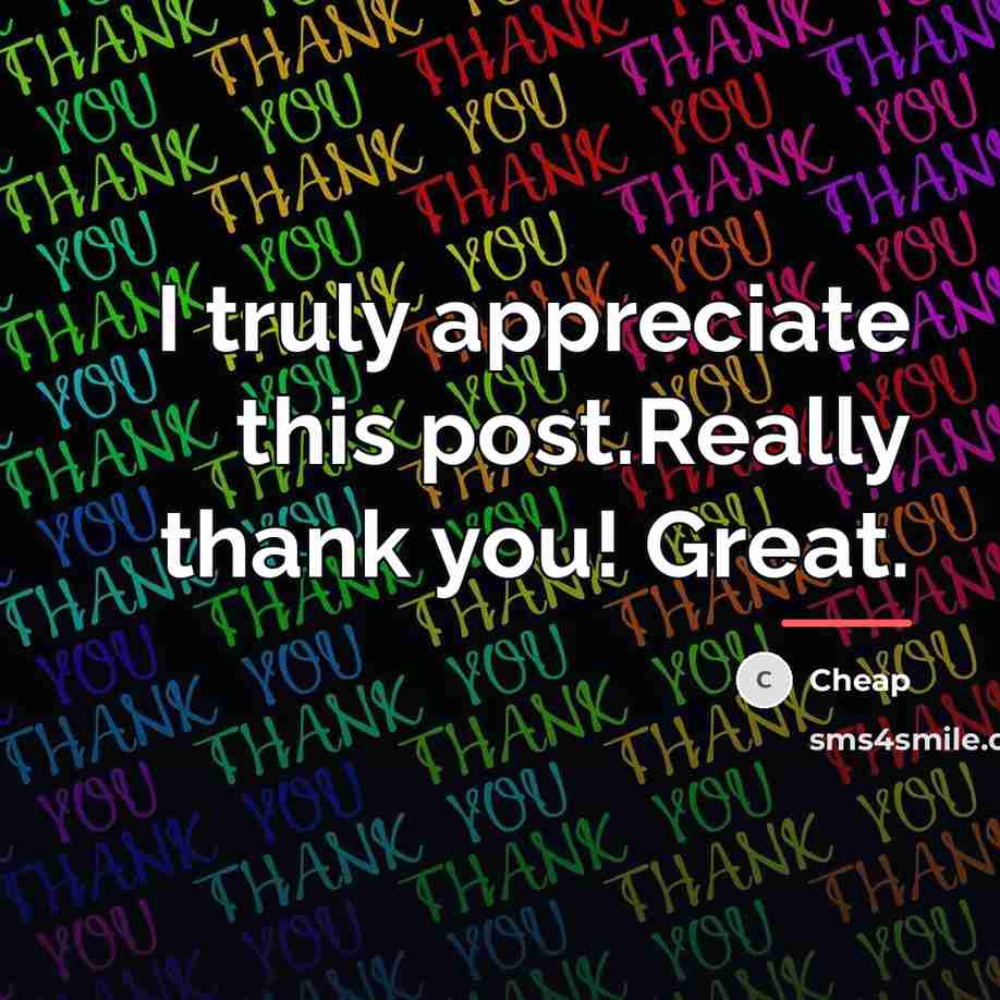 “I truly appreciate this post.Really thank you! Great.…” quote by Cheap