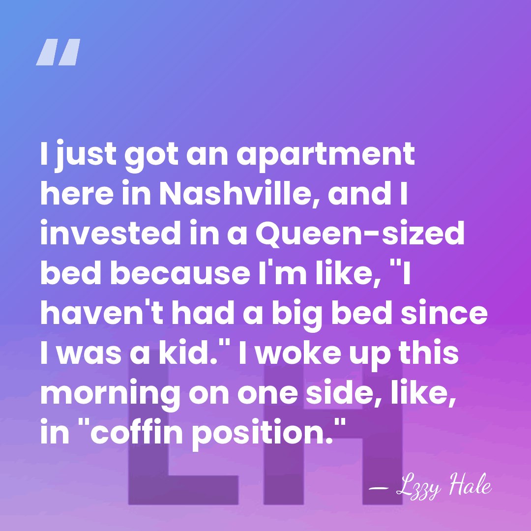 I just got an apartment here in Nashville, and I invested in&hellip; - Lzzy Hale