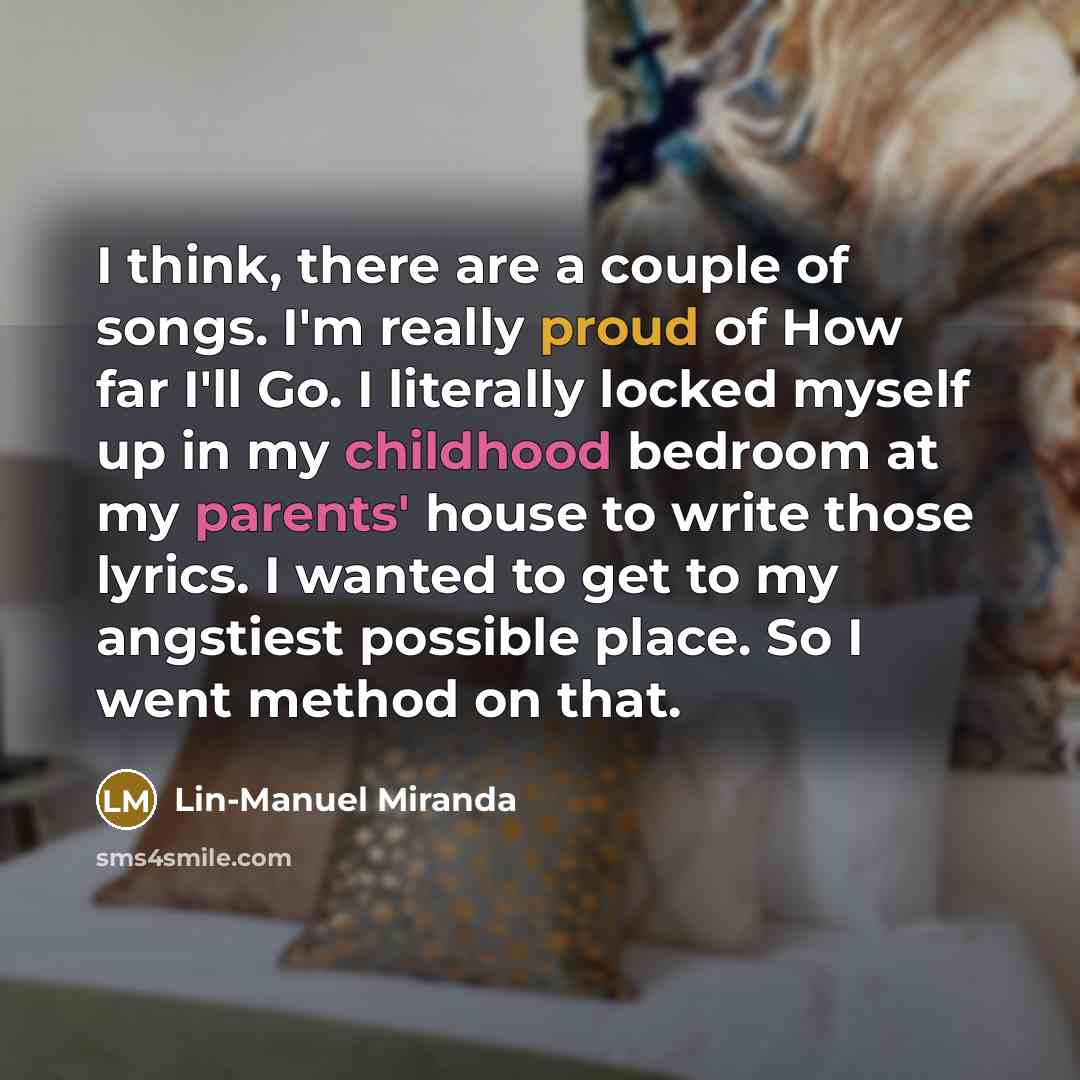 “I think, there are a couple of songs. I'm really…” quote by Lin-Manuel Miranda