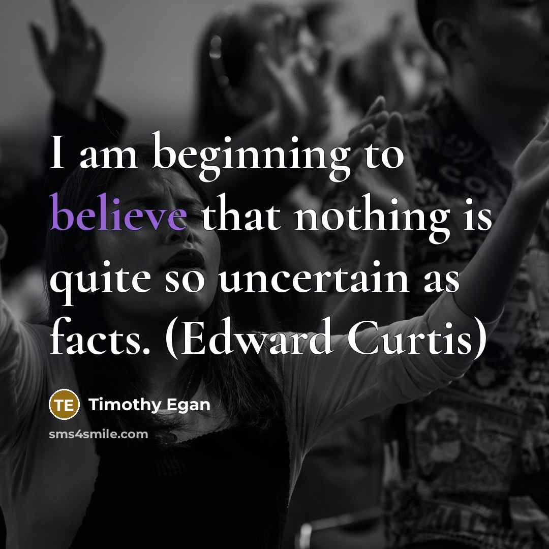 “I am beginning to believe that nothing is quite so…” quote by Timothy Egan