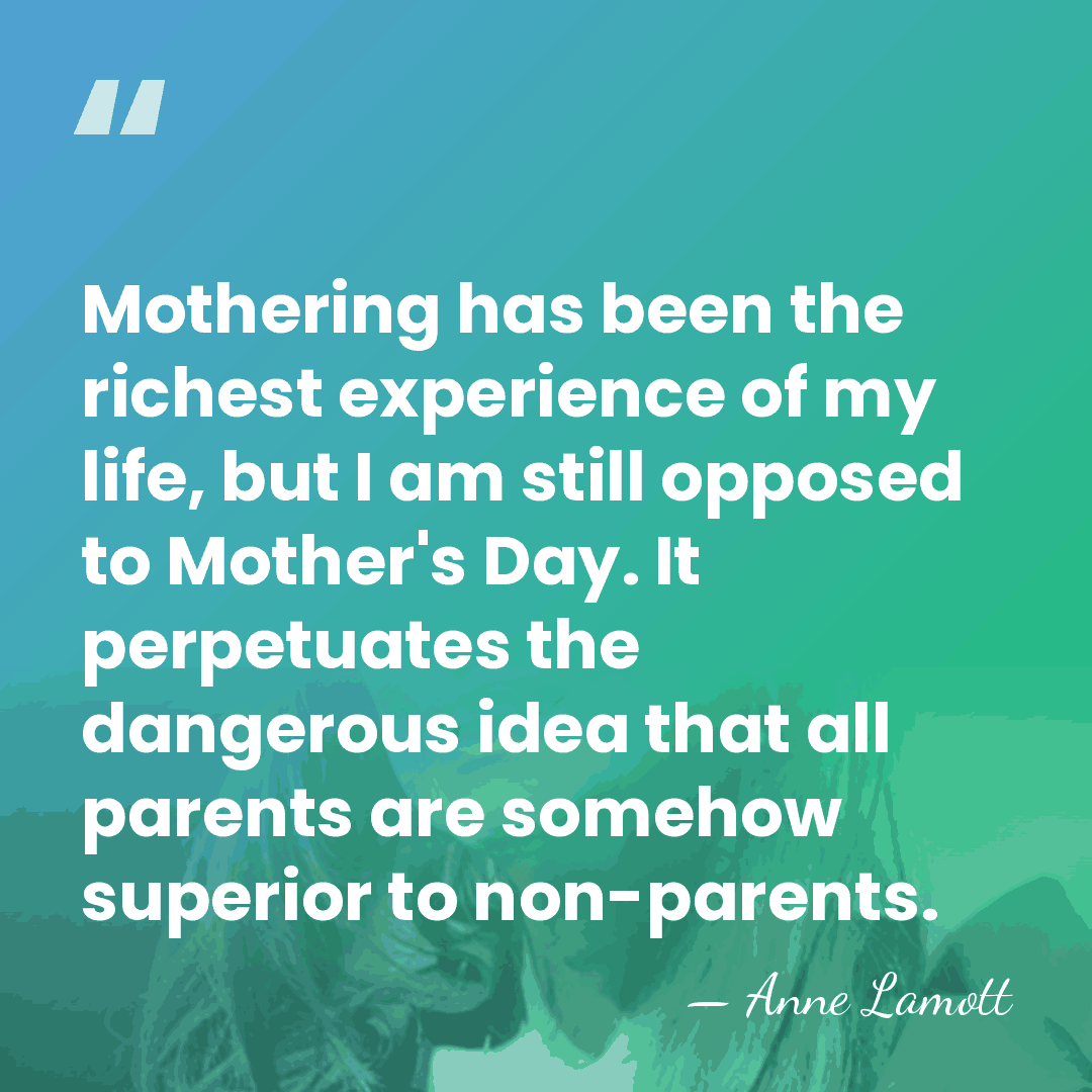 Mothering has been the richest experience of my life, but I am&hellip; - Anne Lamott