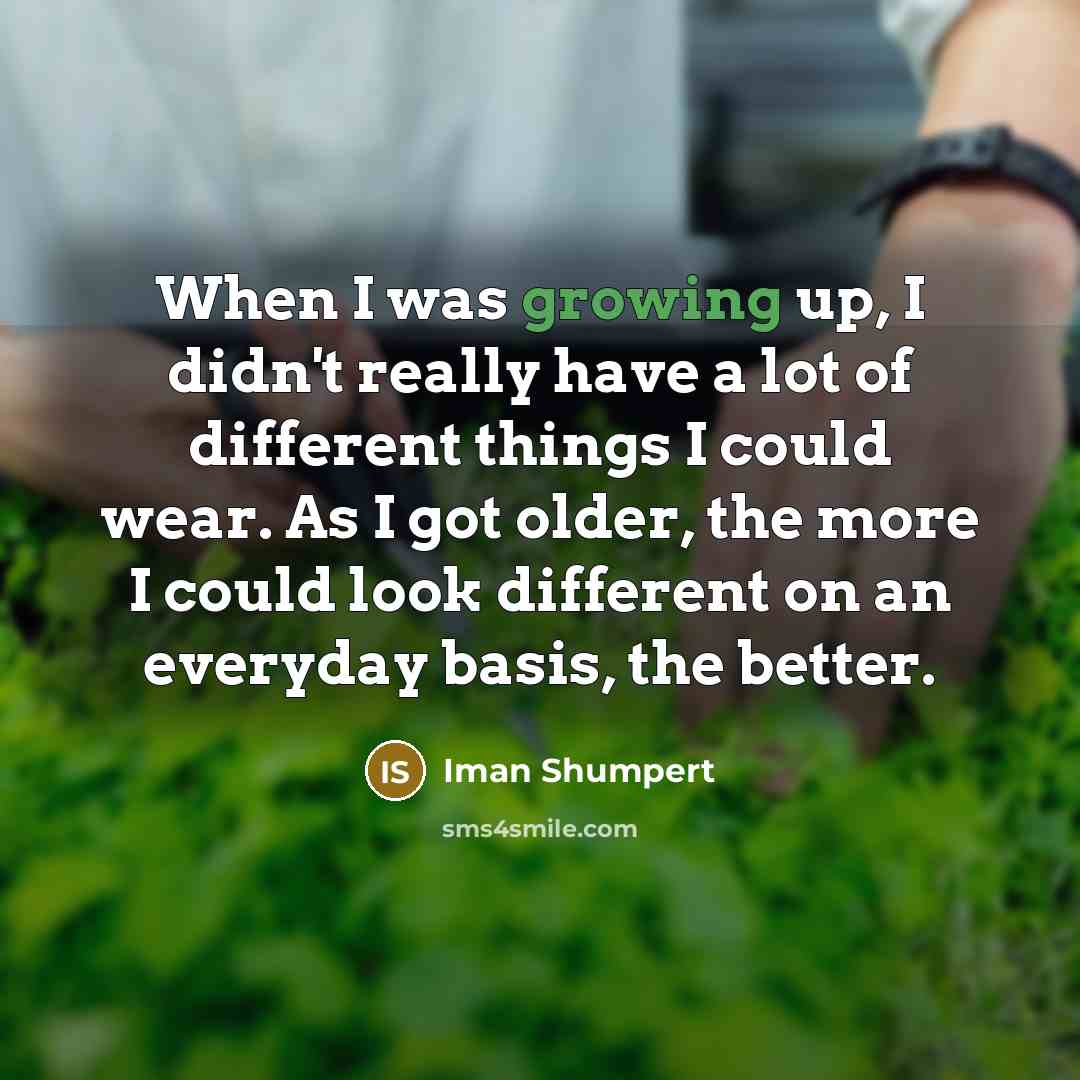 “When I was growing up, I didn't really have a…” quote by Iman Shumpert