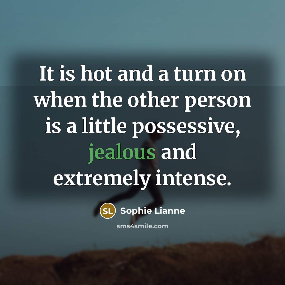 “It is hot and a turn on when the other…” quote by Sophie Lianne