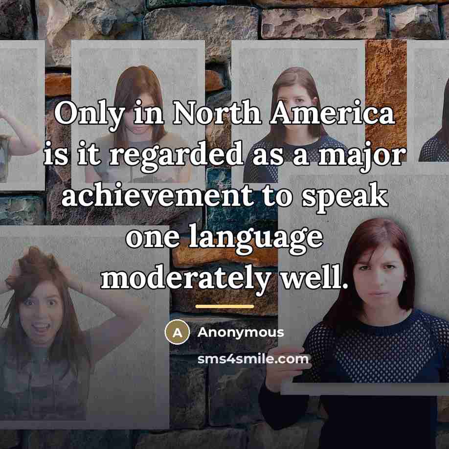 “Only in North America is it regarded as a major…” quote by Anonymous