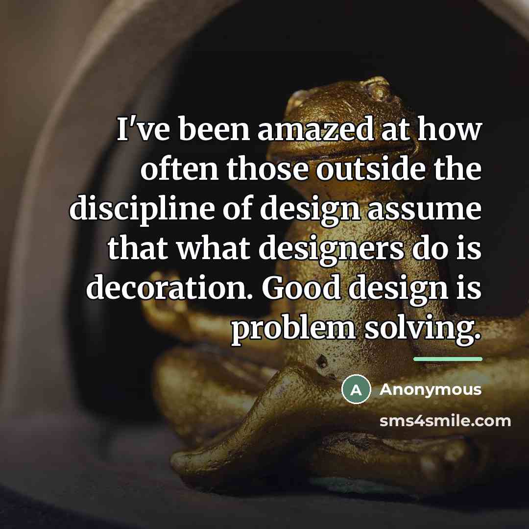 “I've been amazed at how often those outside the discipline…” quote by Anonymous