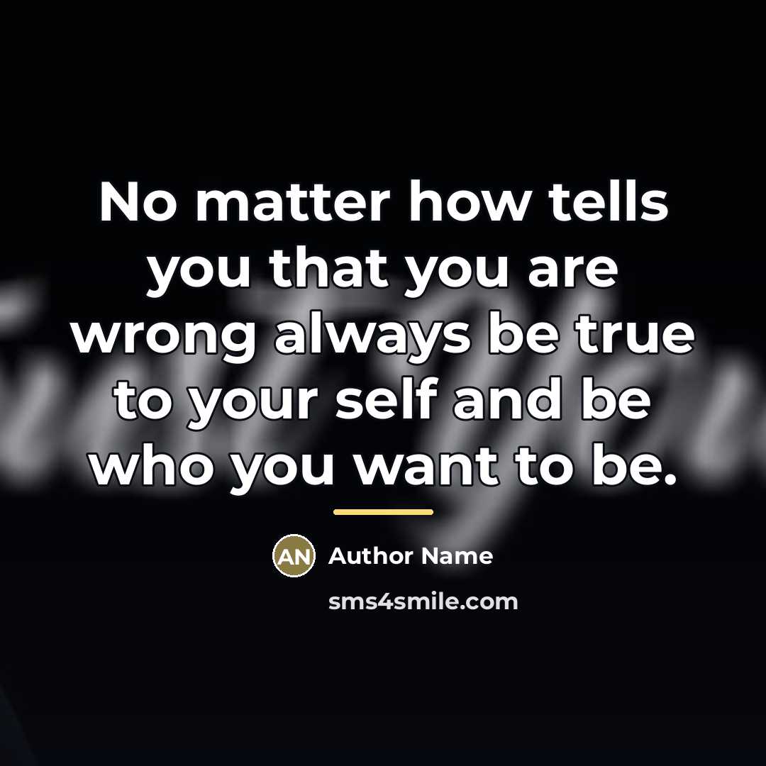 “No matter how tells you that you are wrong always…” quote by Author Name