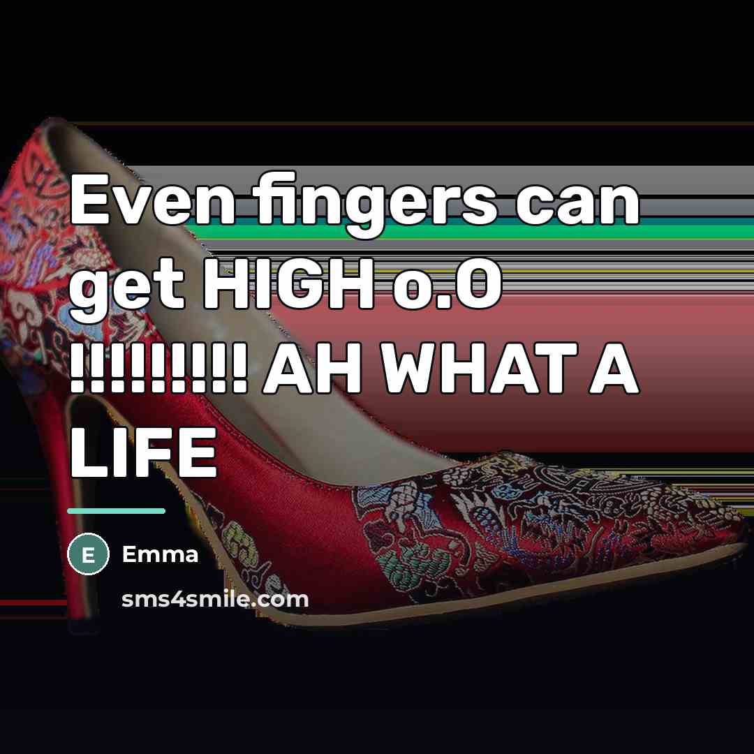 “Even fingers can get HIGH o.O !!!!!!!!! AH WHAT A…” quote by Emma