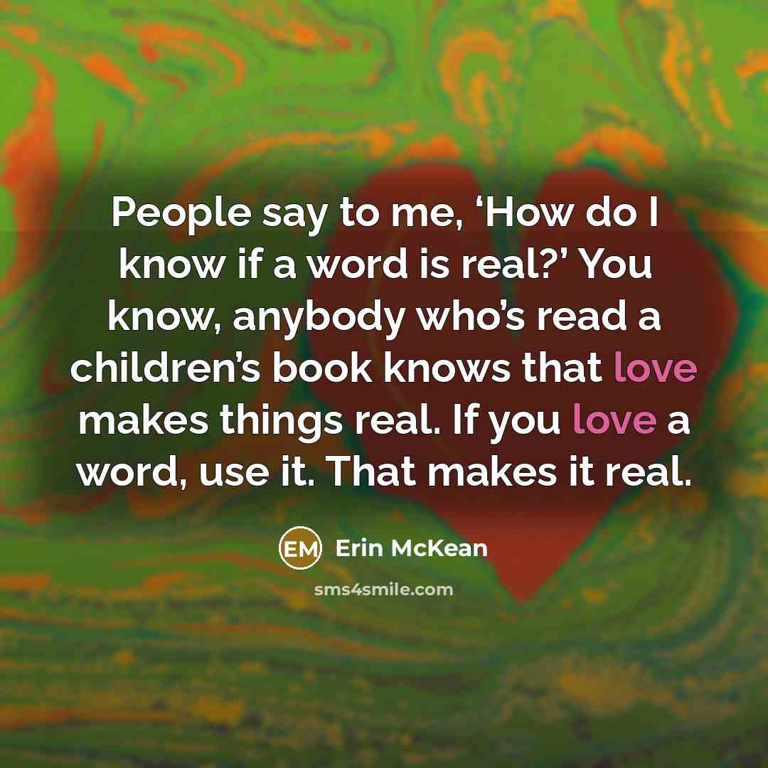 “People say to me, ‘How do I know if a…” quote by Erin McKean