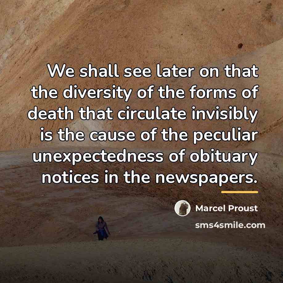 “We shall see later on that the diversity of the…” quote by Marcel Proust