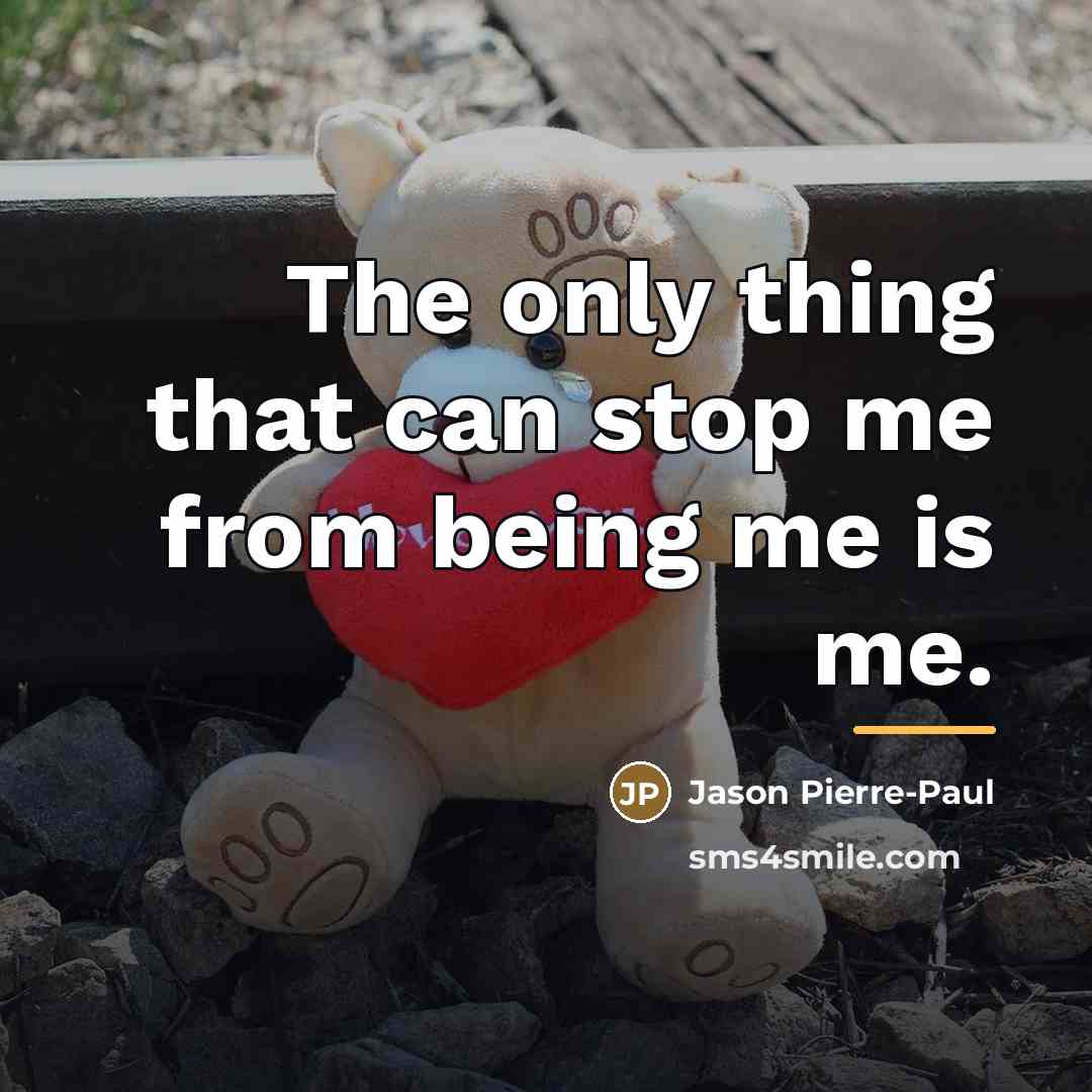 “The only thing that can stop me from being me…” quote by Jason Pierre-Paul