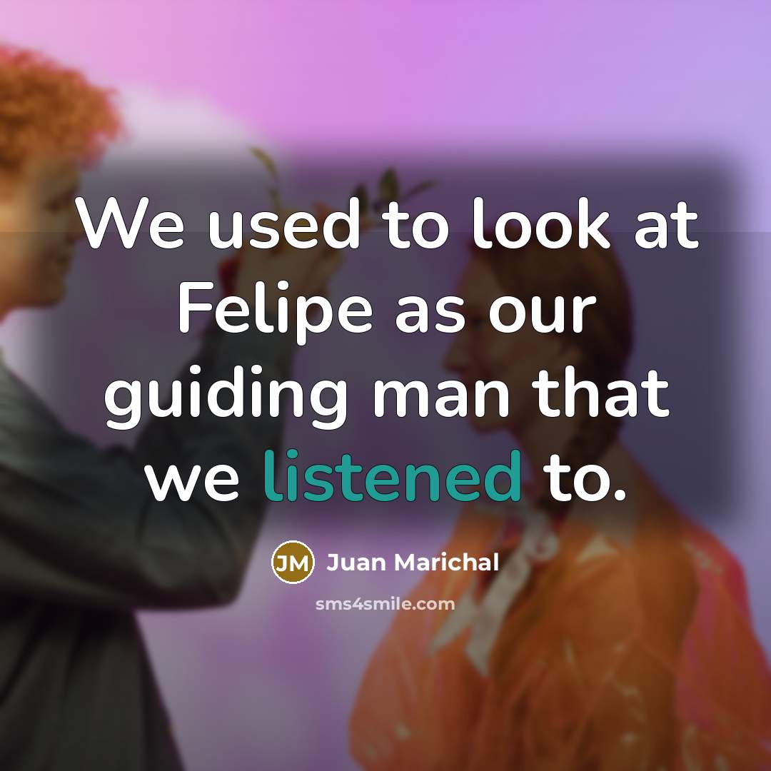 “We used to look at Felipe as our guiding man…” quote by Juan Marichal