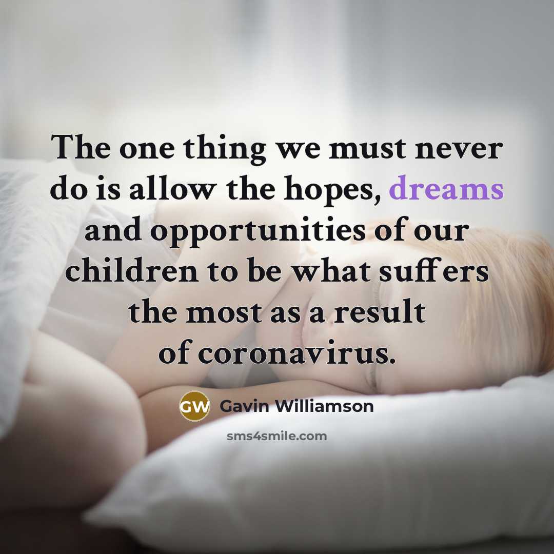 “The one thing we must never do is allow the…” quote by Gavin Williamson