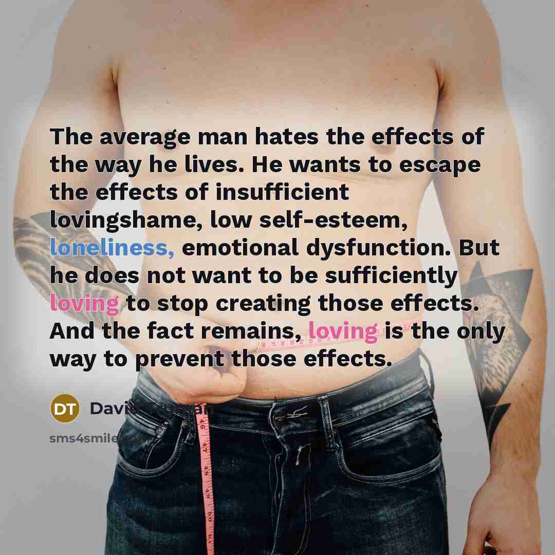 “The average man hates the effects of the way he…” quote by David Truman