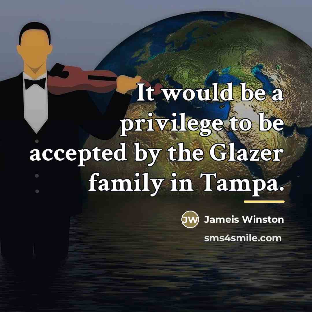 “It would be a privilege to be accepted by the…” quote by Jameis Winston