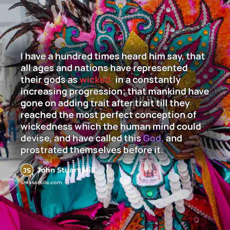 “I have a hundred times heard him say, that all…” quote by John Stuart Mill
