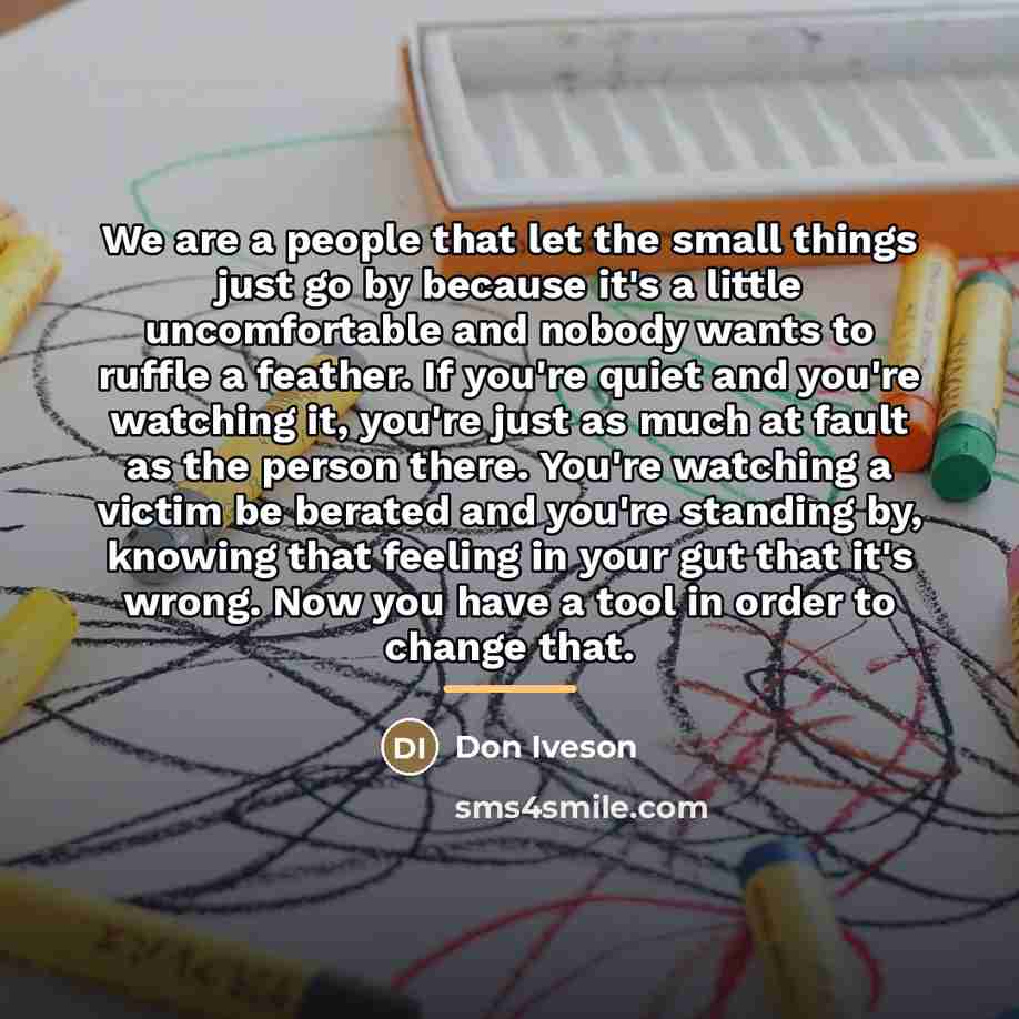 “We are a people that let the small things just…” quote by Don Iveson