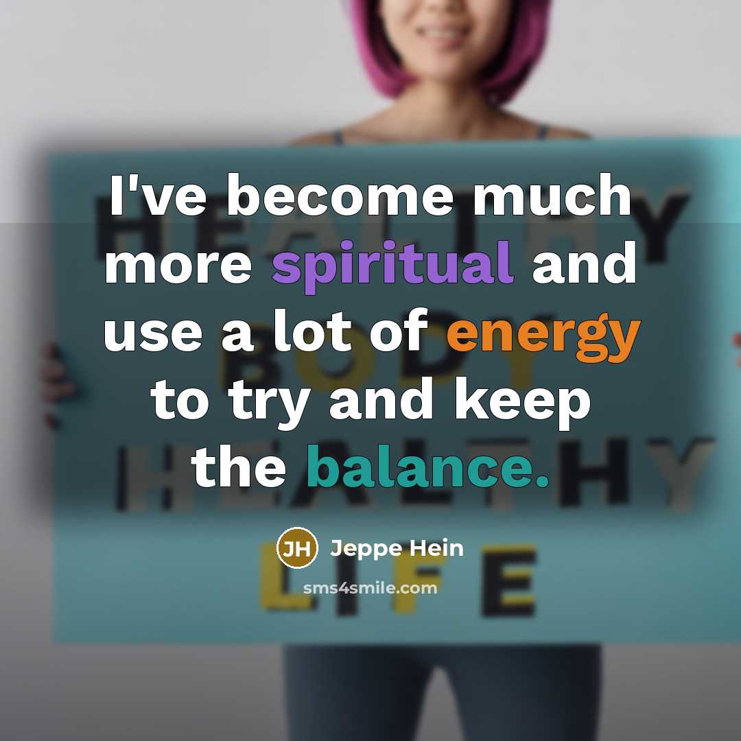 “I've become much more spiritual and use a lot of…” quote by Jeppe Hein