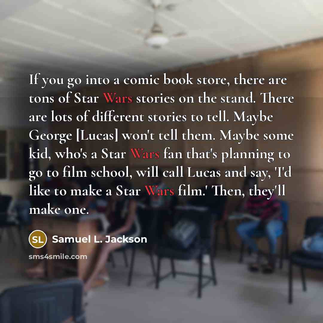 “If you go into a comic book store, there are…” quote by Samuel L. Jackson