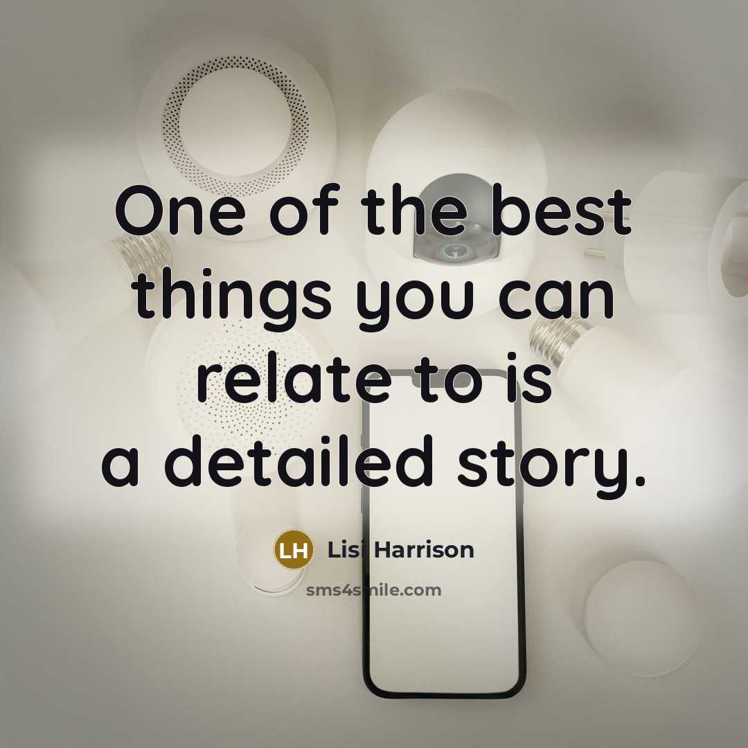 “One of the best things you can relate to is…” quote by Lisi Harrison