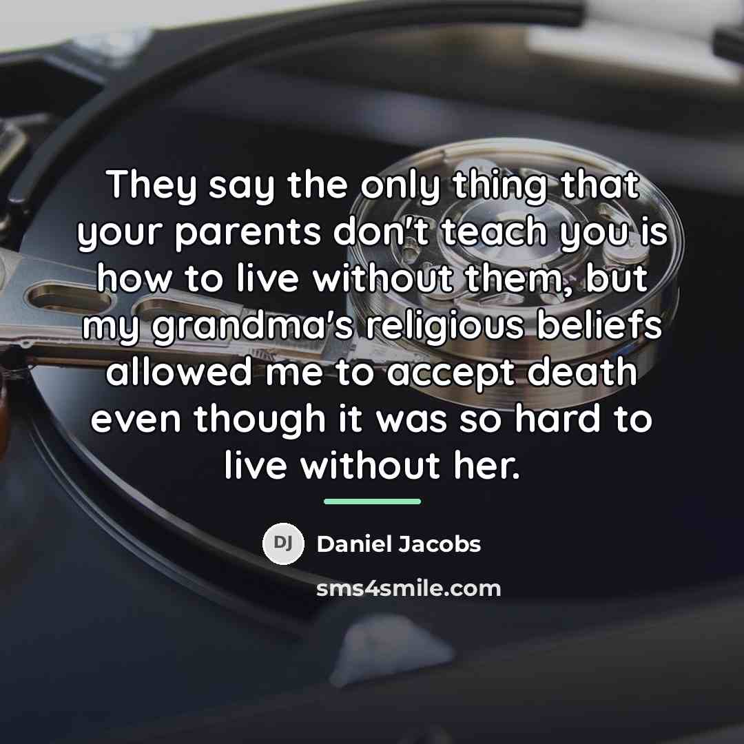 “They say the only thing that your parents don't teach…” quote by Daniel Jacobs