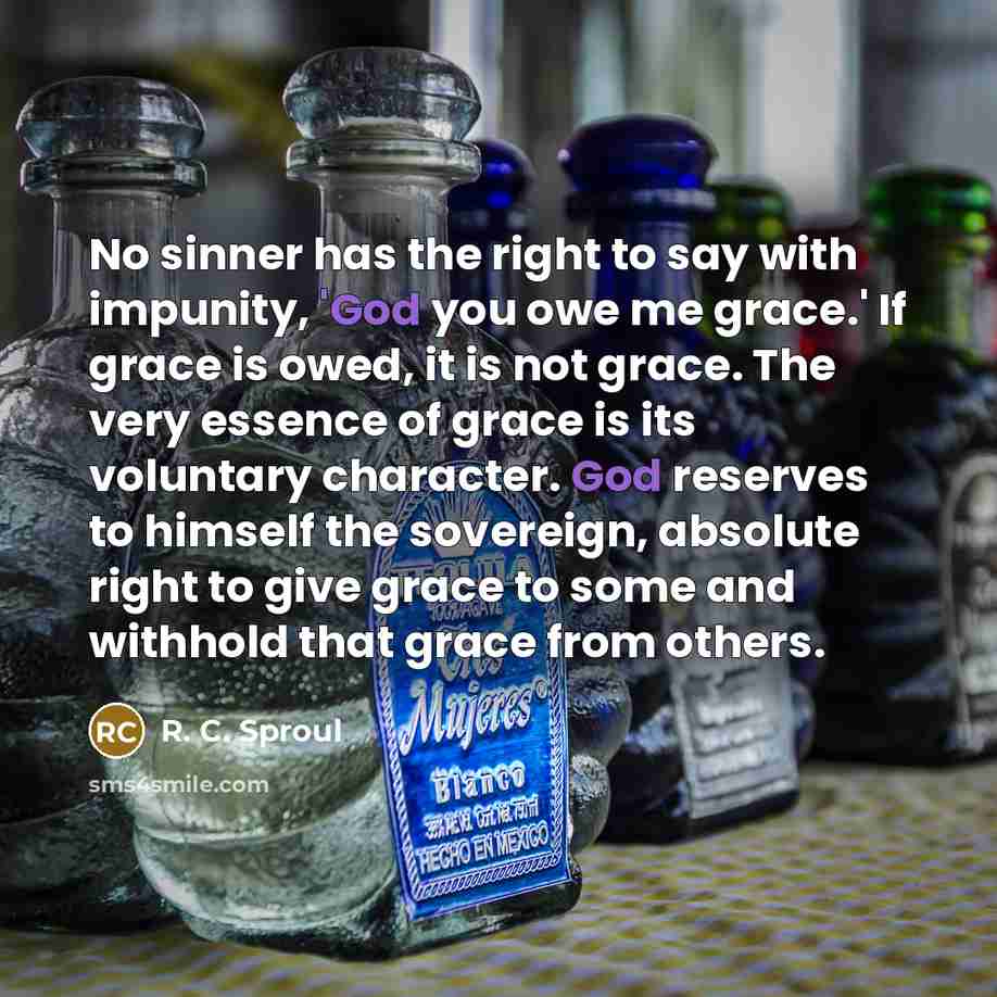 “No sinner has the right to say with impunity, 'God…” quote by R. C. Sproul
