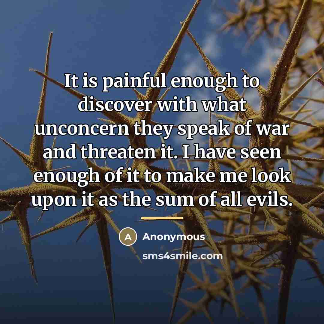 “It is painful enough to discover with what unconcern they…” quote by Anonymous