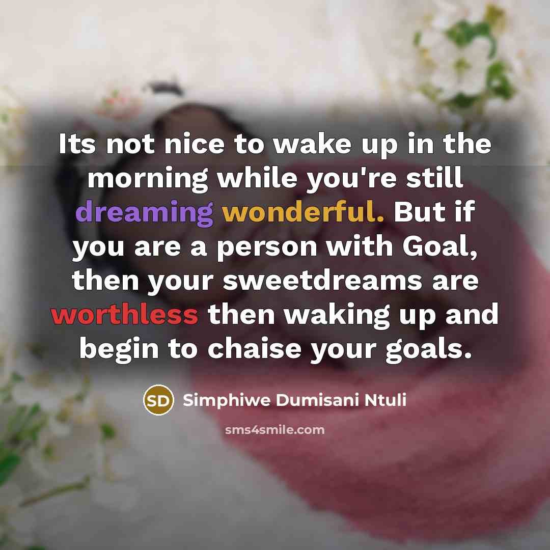 “Its not nice to wake up in the morning while…” quote by Simphiwe Dumisani Ntuli